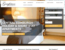 Tablet Screenshot of greyfriars-apartments.com